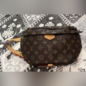 Brown Monogram Crossbody Bag